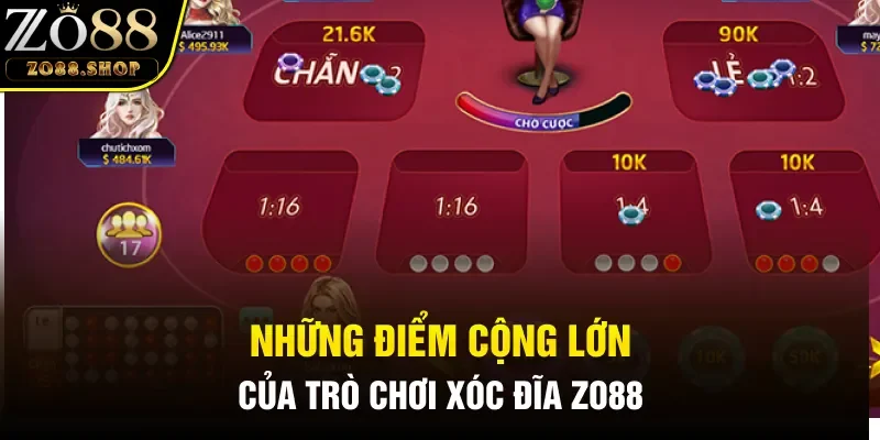 Những điểm cộng lớn mà xóc đĩa khiến người chơi săn đón