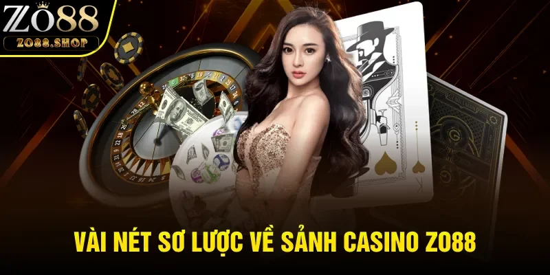 Vài nét sơ lược về sảnh casino Zo88